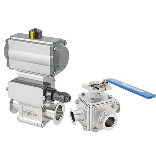 Hygienic valves & fluid components